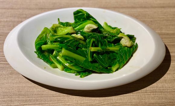 Stir fried kai lan in oyster sauce 