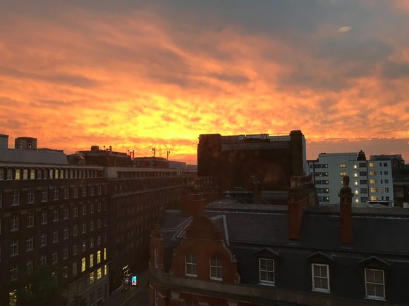 Spectacular sunsets