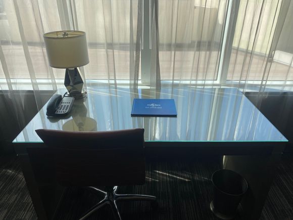 Loews Hollywood Hotel Junior King Suite Desk