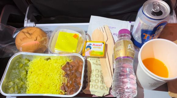 In-flight meal