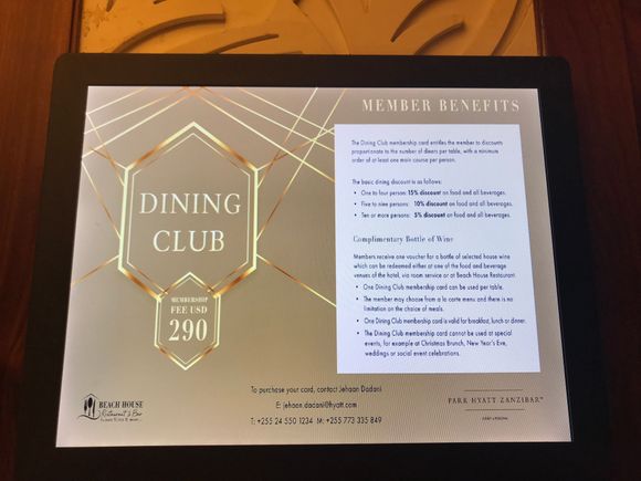 Dining Club 2