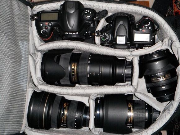 My old traveling kit, 