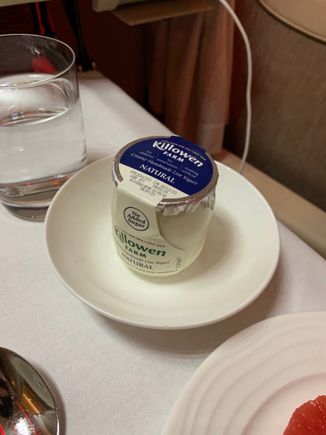 Yogurt from Ireland. 