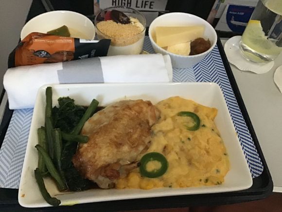 Sweetcorn mash was tasty....