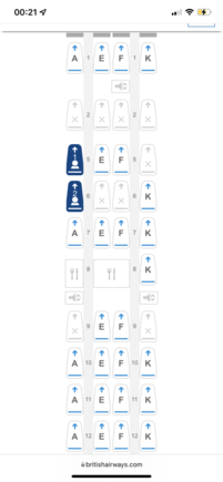 Does anyone know if rows 1-2 are business class or first class seats? 
