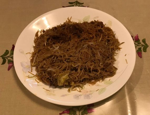 Ter kah ( pig trotters )  mee hoon 