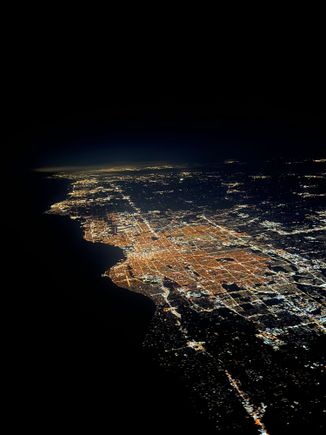 Flying over Chicago this morning on AS86 SEA-JFK