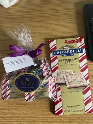 Peppermint bark :-)