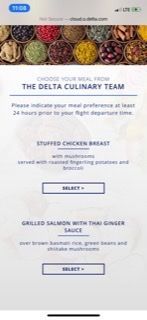 Two Lunch Options - Chicken or Salmon