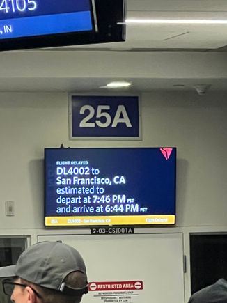 Delta has figured out time travel