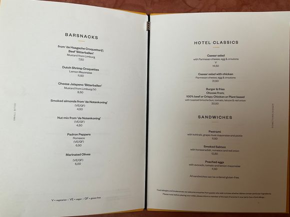 Botanica all day menu