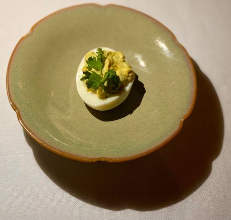 Amuse bouché : avocado egg