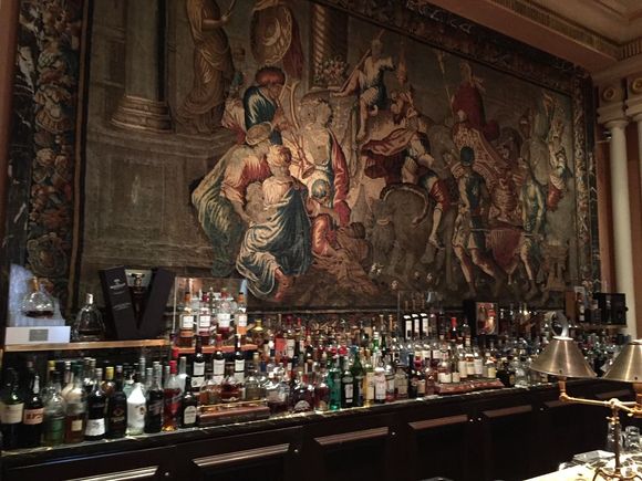 Bar at Grand Bretagne.