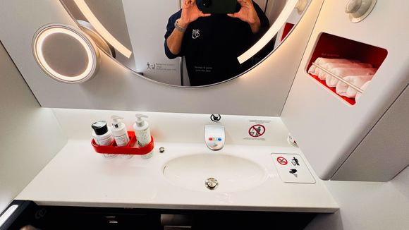 Smaller bathroom