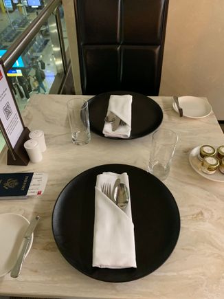 Table for two.