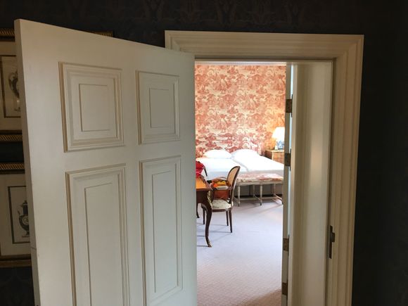Connecting door with the next room