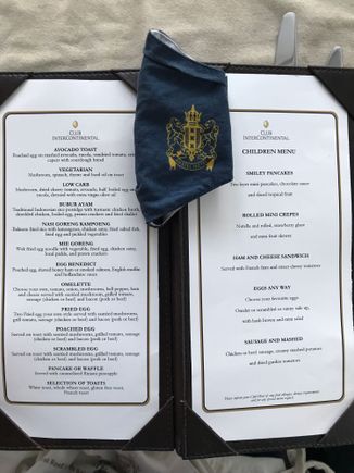 Cook to order items