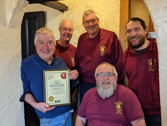 "Typical" ale drinkers (Vale of Clwyd CAMRA)