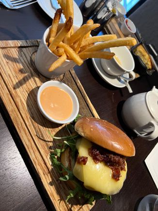 burger was deli ious