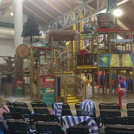 Great Wolf Lodge. At the Colorado Springs one now. 