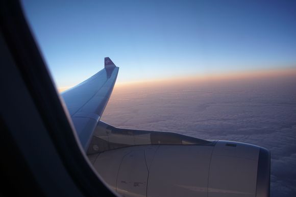 Sun going down