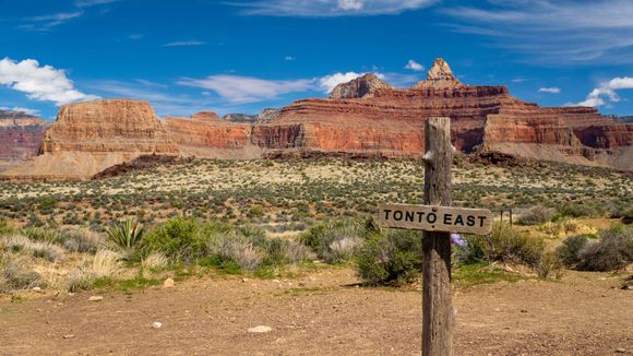 Arizona - Grand Canyon South Rim. About a mile from the Colorado River