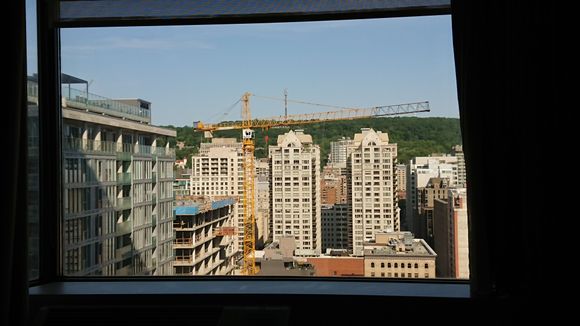 View from deluxe room high floor.