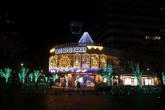 Tokyo Kaitsu Kaikan late Nov 19  ( and previous years also-seen the lights in early Jan also)