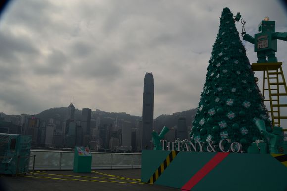 Tiffany & Co Christmas tree, Harbour city , hong kong Dec 2018
