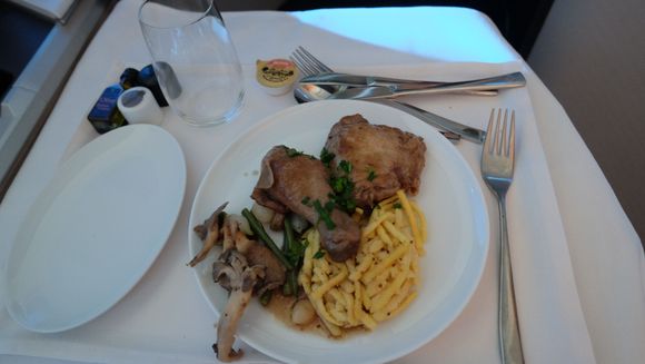 Red Wine Braised Chicken---would not order again.  Spaetzle seemed cold to me.