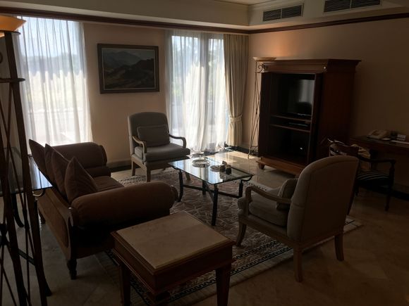 Living room seen from dining room