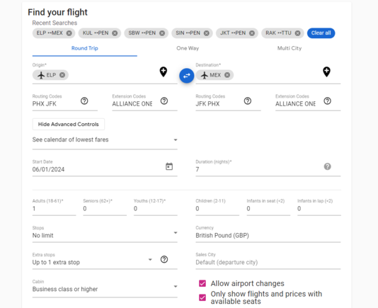 Here's an example search - amazing value in August, but still good rates in June - but only select days.