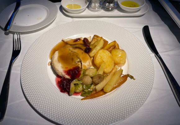 turkey dinner, lovely