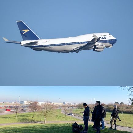 Made it this morning to catch the beast along with some guys who had flown in on BA this morning from Dusseldorf 