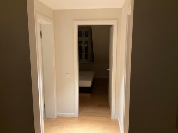Now onwarrds from living room towards
Left: bathroom 2
Up: bedroom 1
Right bedroom 2 