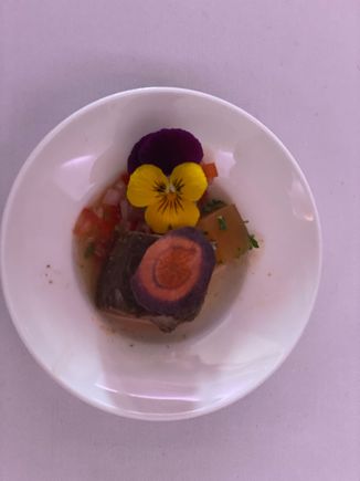 Outstanding food beautifully presented