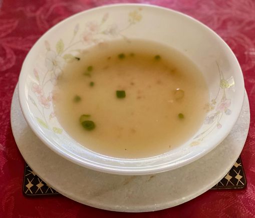 Some of the wanton mee soup