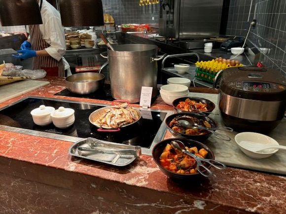 Breakfast buffet, main restaurant
