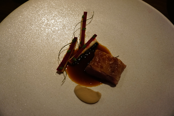 Lamb back w/ celeriac
