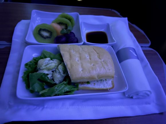 Pork Katsu Sandwich In Flight Snack