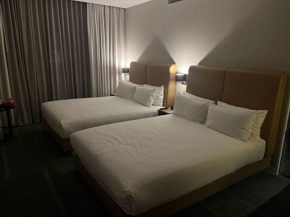 Queen Queen Mountain View Bedroom