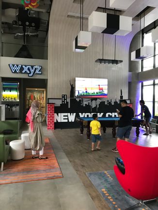 wxyz bar plus game area and more seating