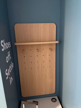 Open cupboard. More hangars would be preferred