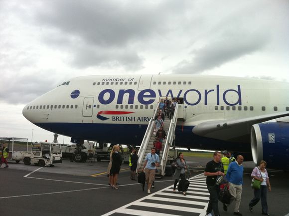 The 747 that famously visited NCL on 26 July 2010 as part of the airport’s 75th anniversary celebrations.