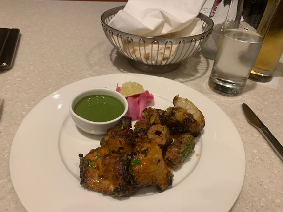 Yummy mixed grill "Murg siya mirch tikka, adraki cheese, seekh kebab" - 1