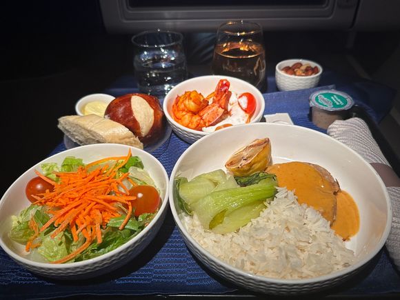 SFO-HKG Lemongrass chicken