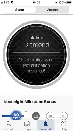 Updated immediately after stay in the app