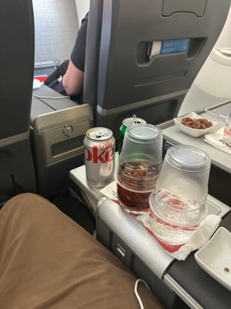 Turbulence proof drinks!