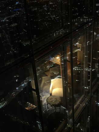 You can see to other peoples rooms quite easily