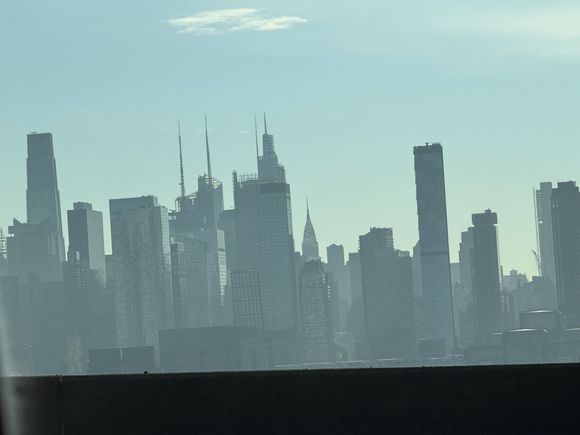 Traffic was terrible as always in Lincoln tunnel.  It took nearly 2 hours to reach Chelsea.  